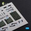 KELIK K72111 F-15E interior 3D decals for Academy kit 1/72
